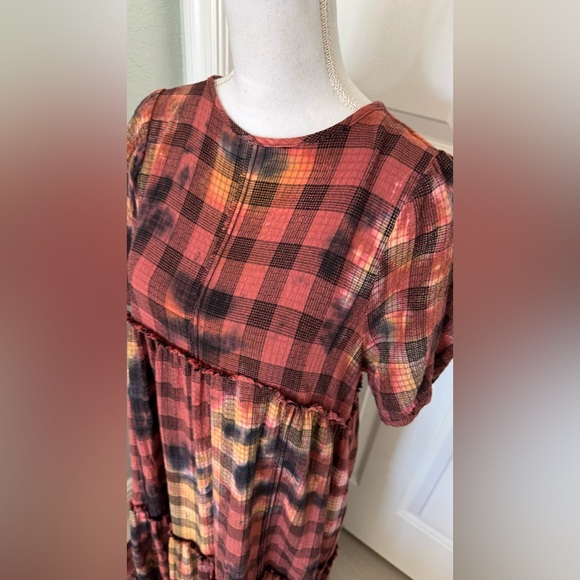 Urban Outfitters Fantine Tiered Midi Dress sz S - Picture 11 of 13